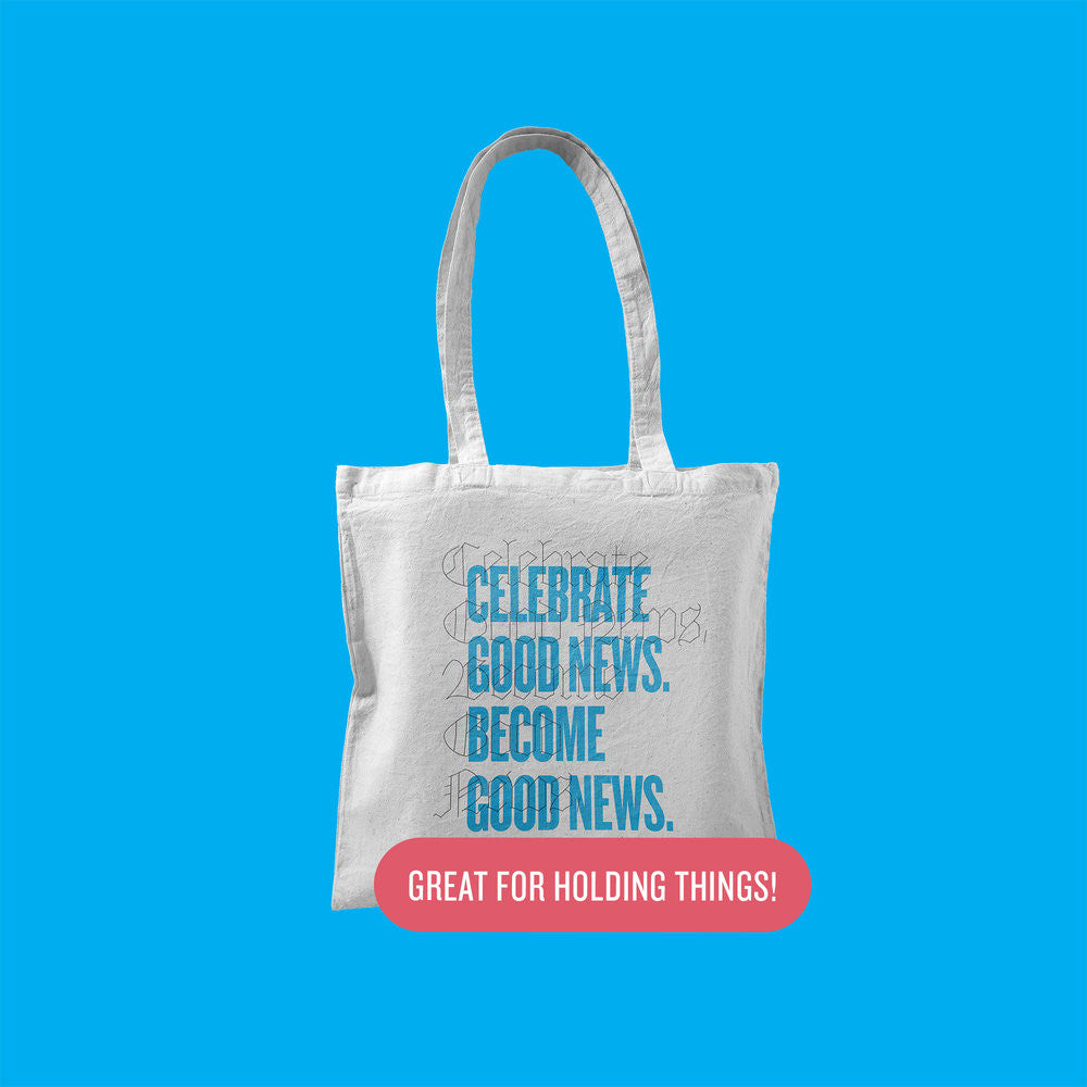 Good News Canvas Tote Bag